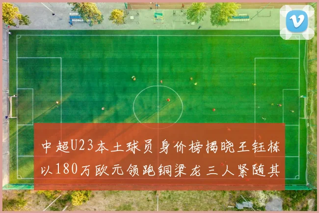 中超U23本土球员身价榜揭晓王钰栋以180万欧元领跑铜梁龙三人紧随其后
